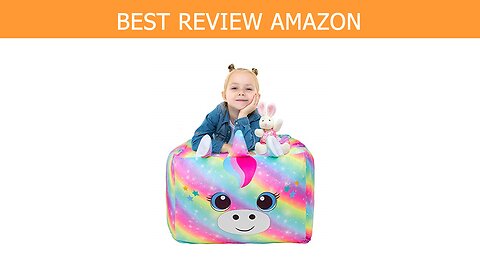 ICOSY Stuffed Storage Organizer Unicorn Review