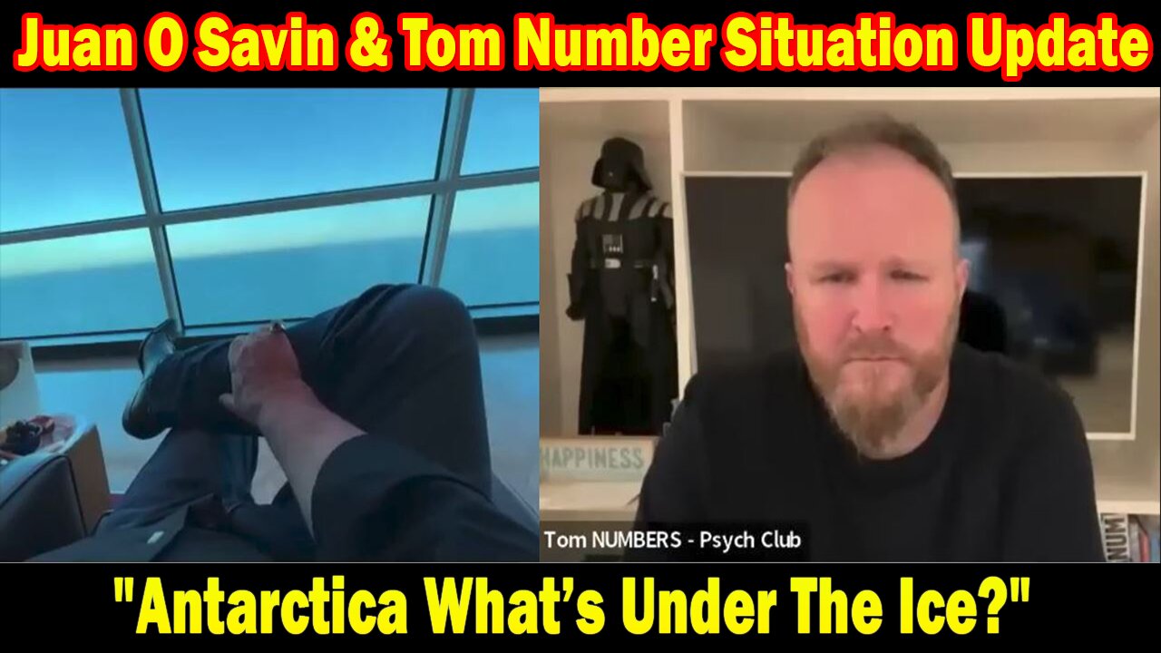 Juan O Savin Update Today 2/16/24: "Antarctica What’s Under The Ice? With Tom Number"