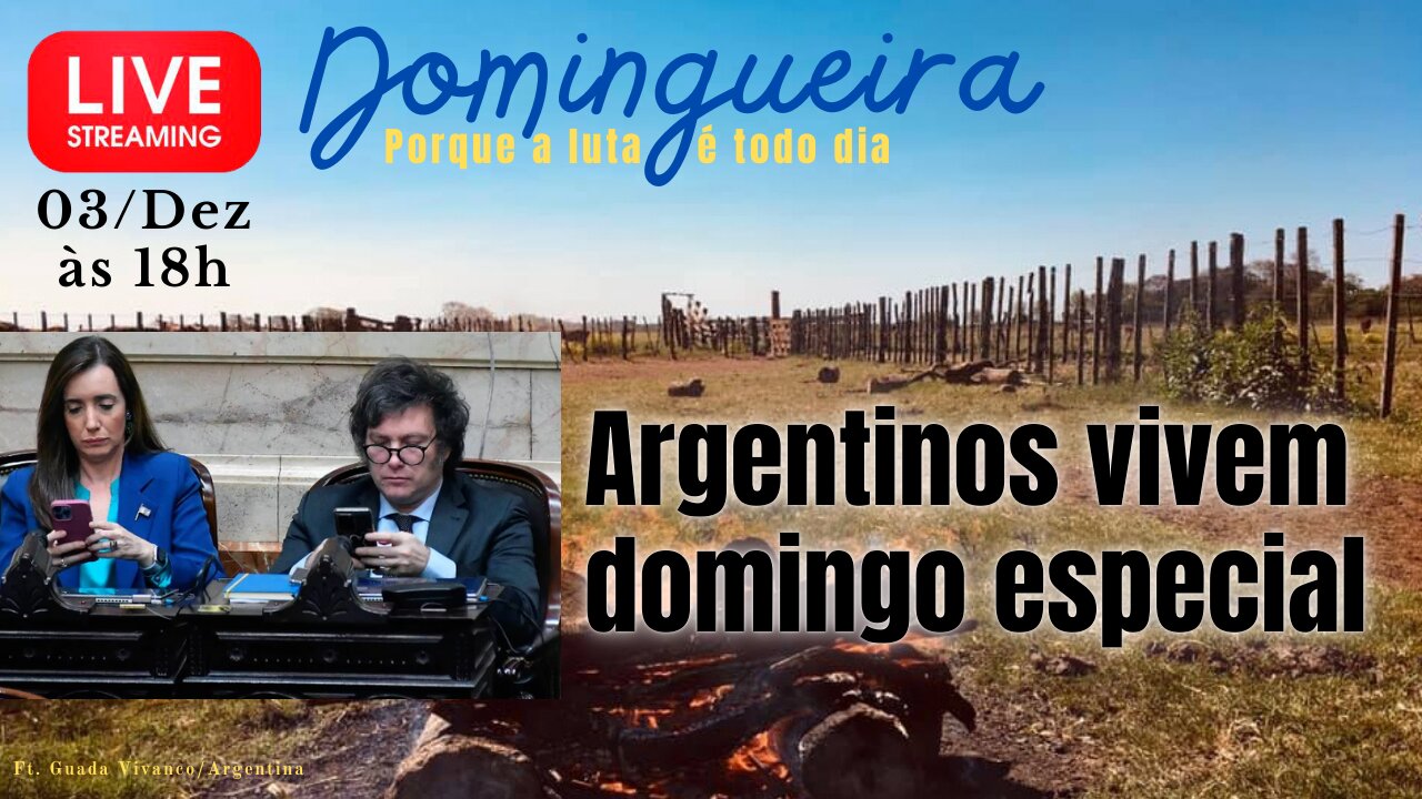 03/Dez - Argentinos vivem domingo especial