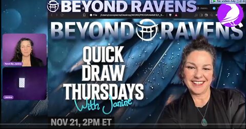 🐦‍⬛Beyond Ravens with JANINE - NOV 21