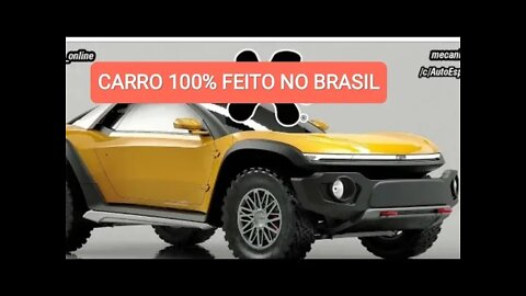 Carro fabricado no Brasil , Carro 100% brasileiro, Carro feito em Pernambuco .