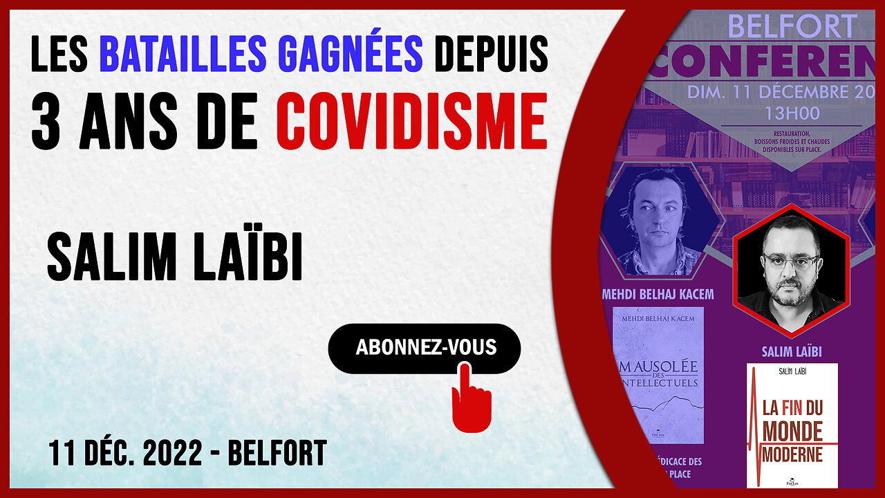 Les batailles gagnées depuis 3 ans de Covidisme, par Salim Laïbi