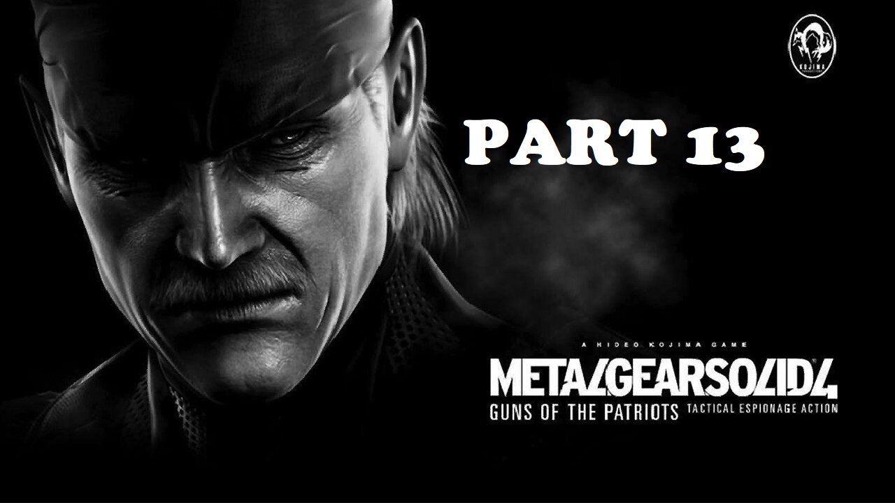 Metal Gear Solid 4 Guns of the Patriots Gameplay - No Commentary Walkthrough Part 13