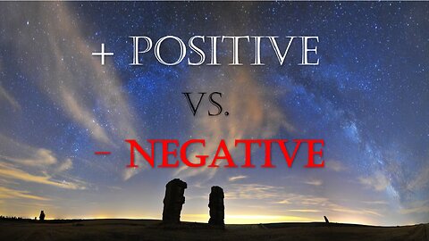 "+Positive vs. -Negative"......with brother Dan