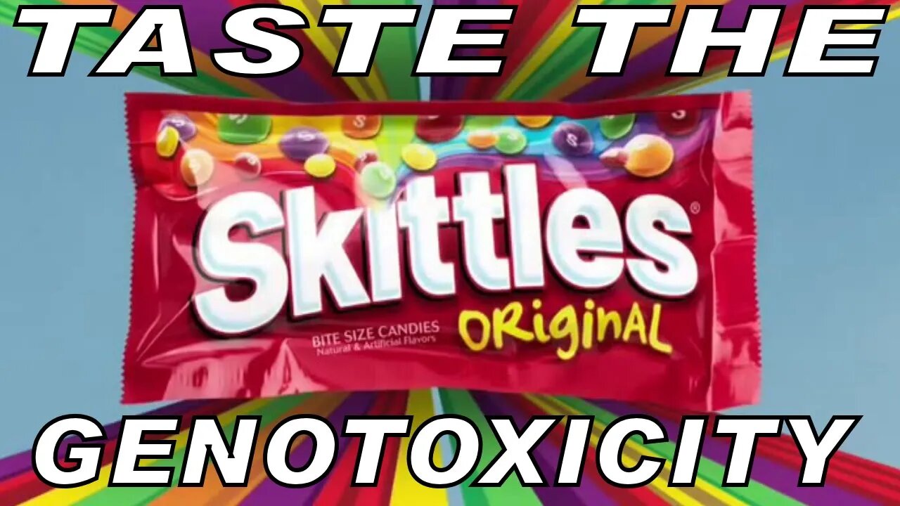 Skittles - Taste The rainbow? That's not Rainbow, those are Mind-altering Chemicals!