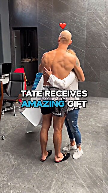 Andrew Tate Receives Amazing Gift