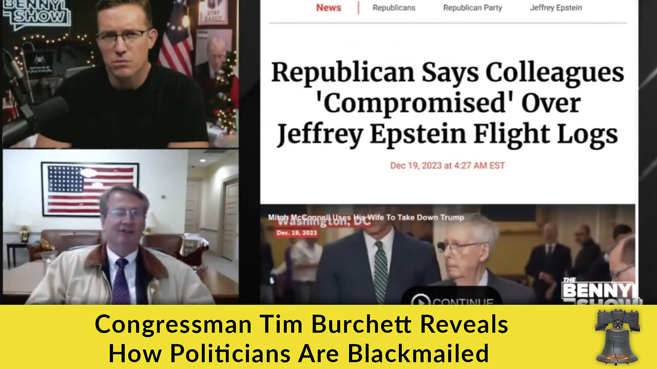 Congressman Tim Burchett Reveals How Politicians Are Blackmailed