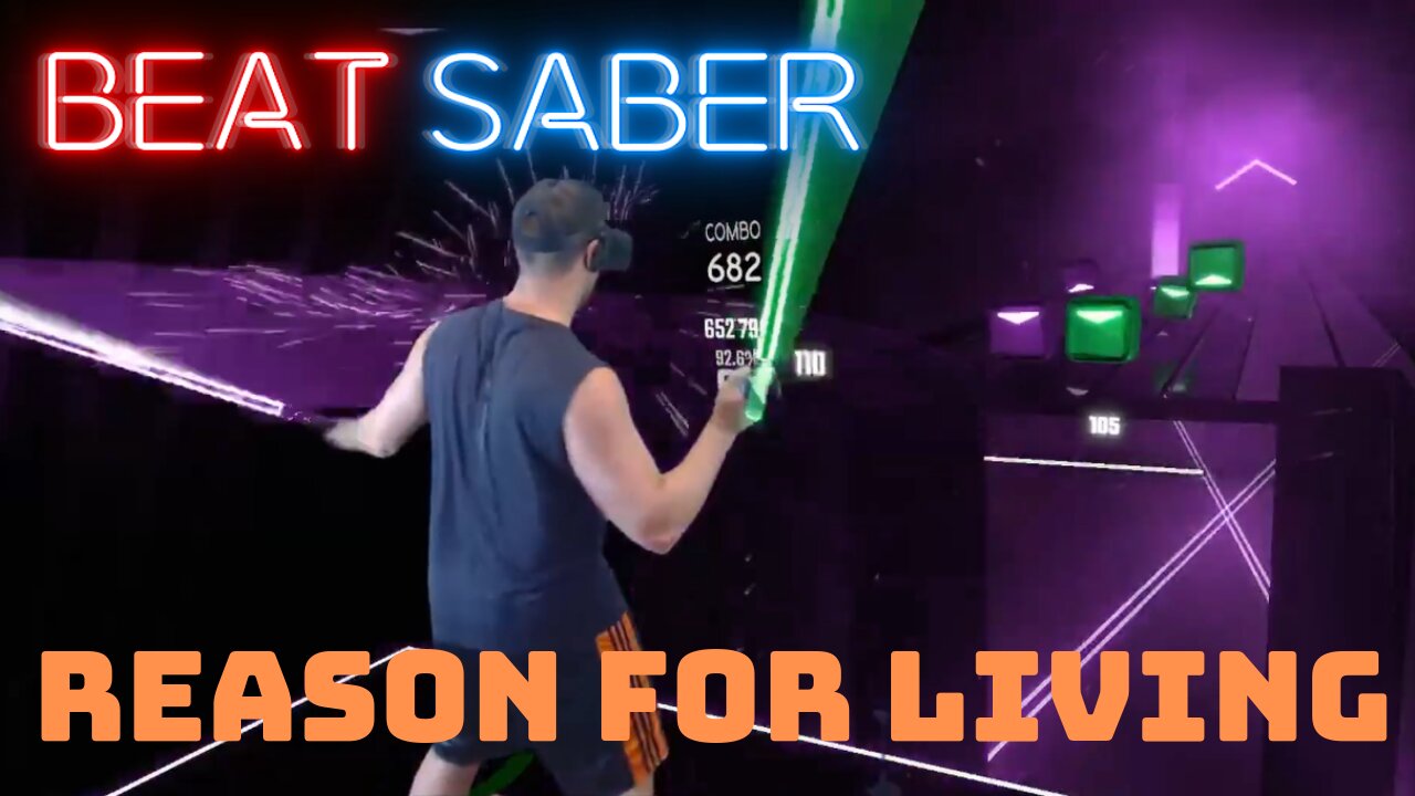 Beat Saber ||Reason For Living - Morgan Page || Expert Mixed Reality