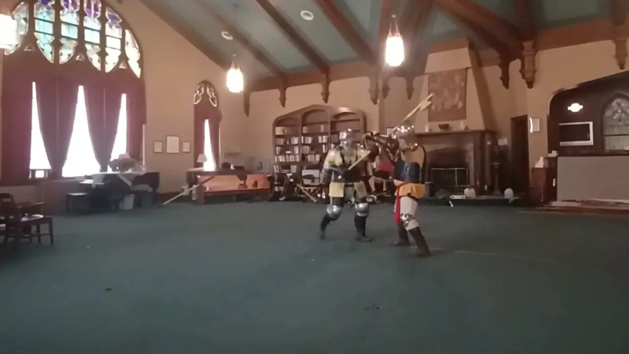 WarHammer vs Poleaxe in the Great Hall - 9/23/23