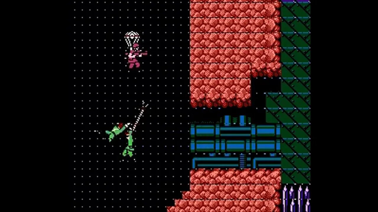 Trying out a ROM hack on Project Nested (1.3) w/SNES9X - Bionic Commando MMC3