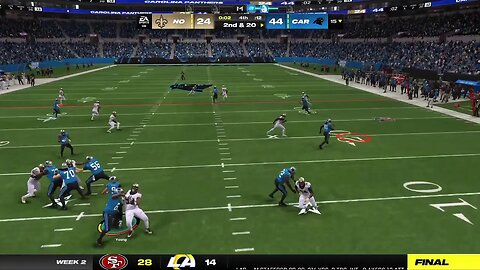 HAPPY TURKEY DAY 🦃 SEASON 1 WEEK 2 VS NO SAINTS MADDEN NFL 24 PS5