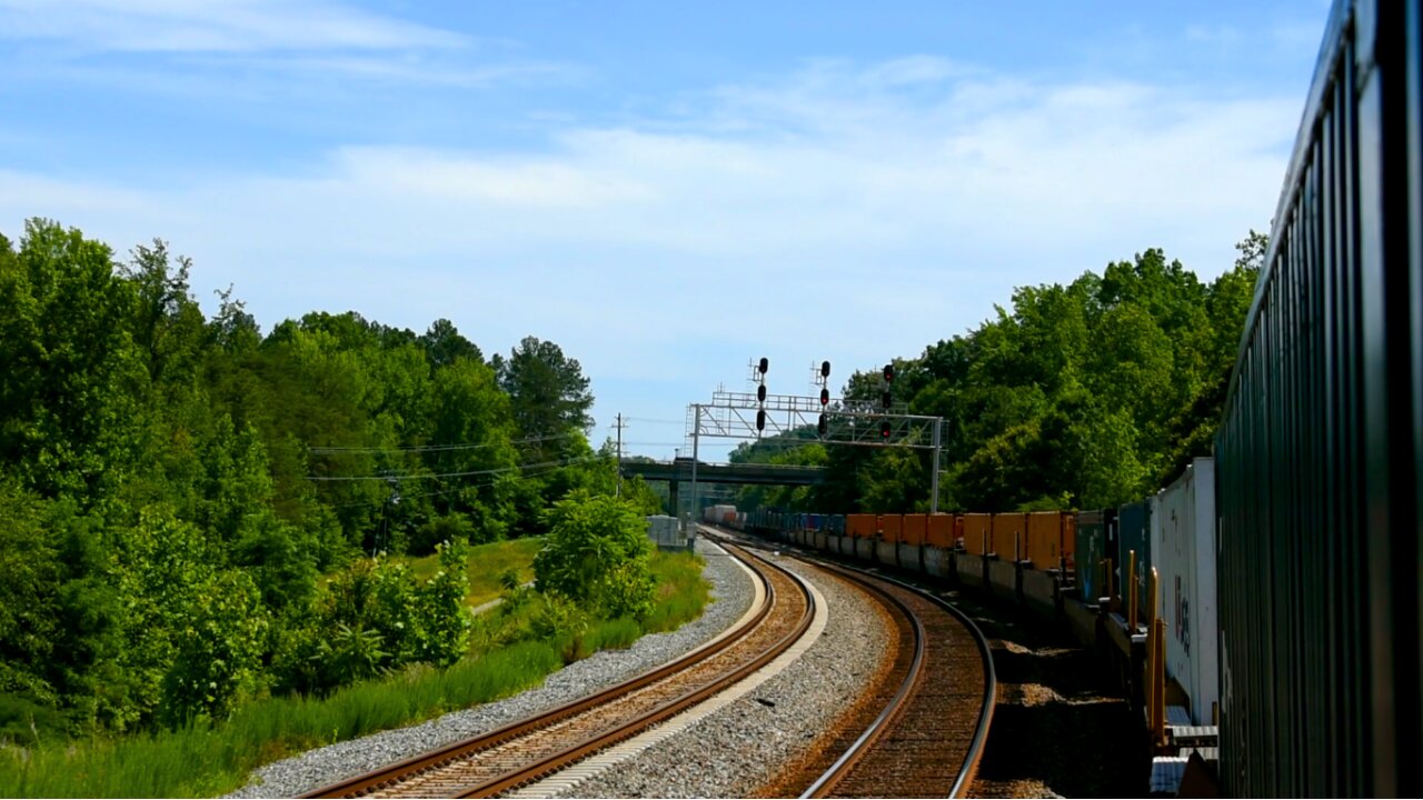 Train Hopping from Pennsylvania to Virginia