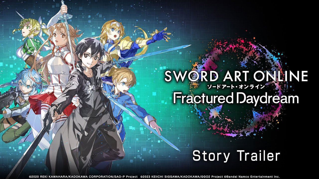 SWORD ART ONLINE Fractured Daydream — Story Trailer (2024)