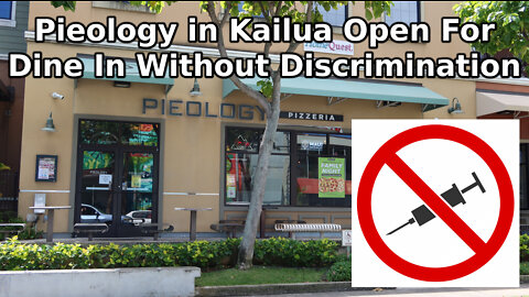 Pieology in Kailua Open For Dine In Without Discrimination