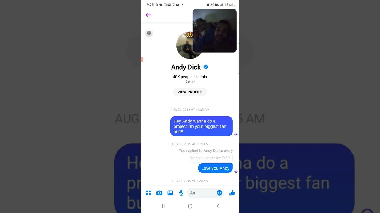 #Billy John and Andy Dicks Cosmic meeting 2022