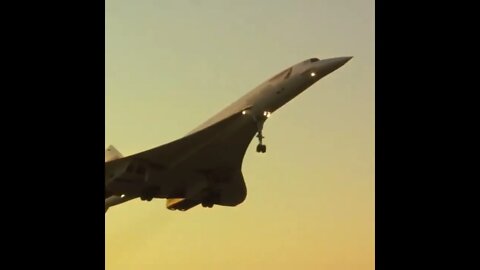 Concorde departing from JFK