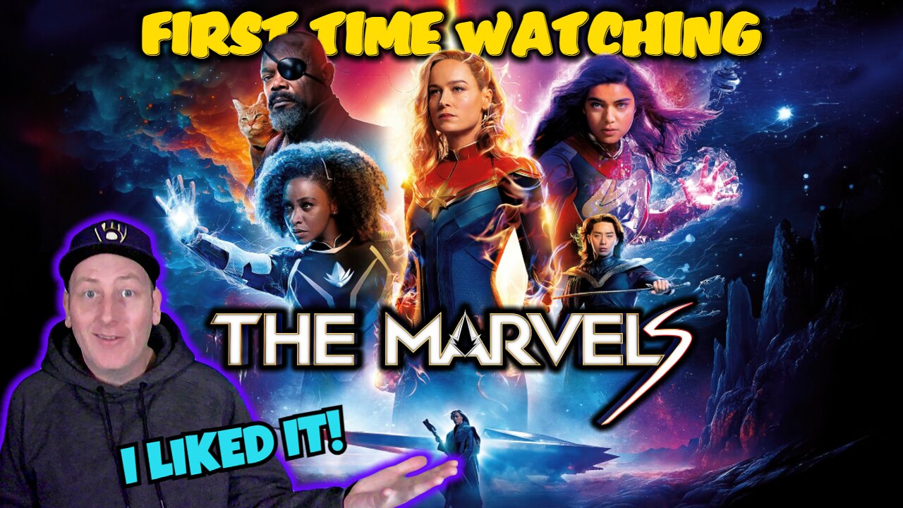 The Marvels (2023)...Baby Flerkens!! | First Time Watching | Marvel Movie Reaction