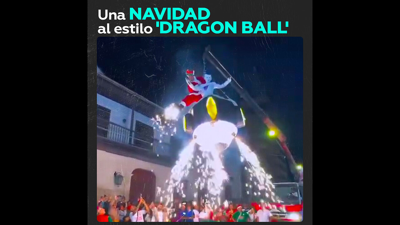 Navidad y ‘Dragon Ball’: este alcalde peruano lo hizo posible