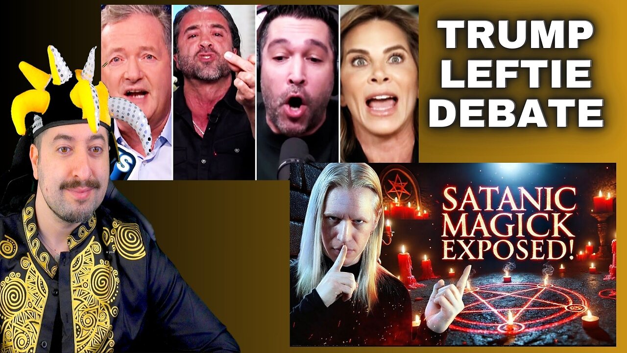 Trump Debate Piers Morgan / Satanic Magic