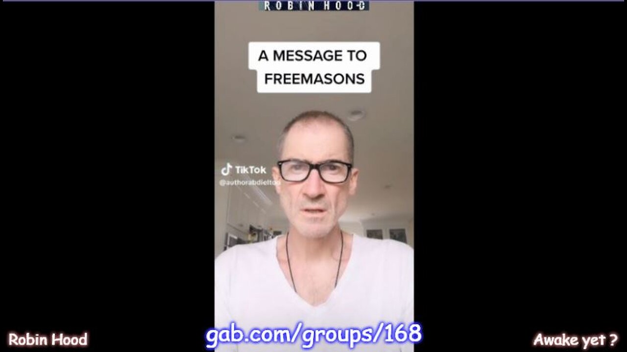 A Message to Free Masons