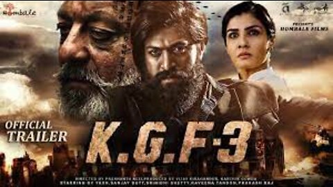 KGF Chapter 3 Trailer_Hindi_Yash_Sanjay Dutt_Raveena Tandon_Srinidhi_Prashanth Neel_Concept Trailer