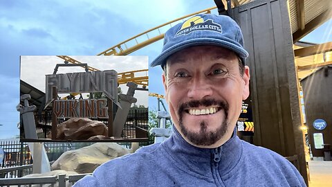 Off Ride Footage of FLYING VIKING at ADVENTURELAND RESORT, Altoona, Iowa, USA
