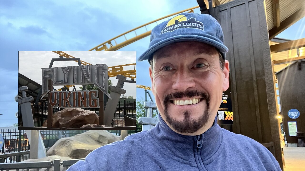 Off Ride Footage of FLYING VIKING at ADVENTURELAND RESORT, Altoona, Iowa, USA