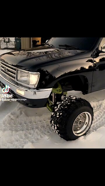 Lifted Toyota