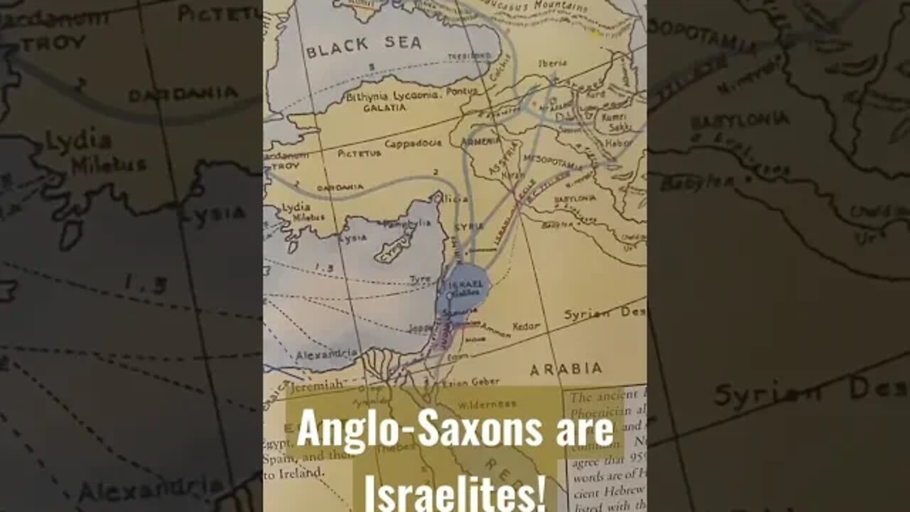 Short: The Anglo-Saxons are Israelites!