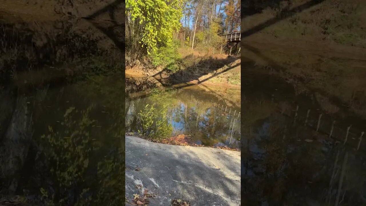 Good morning and happy Monday! Fishing at the creek. #fishing #outdoors #nature