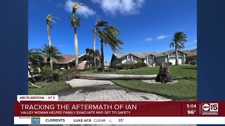 Valley woman survives Hurricane Ian with family