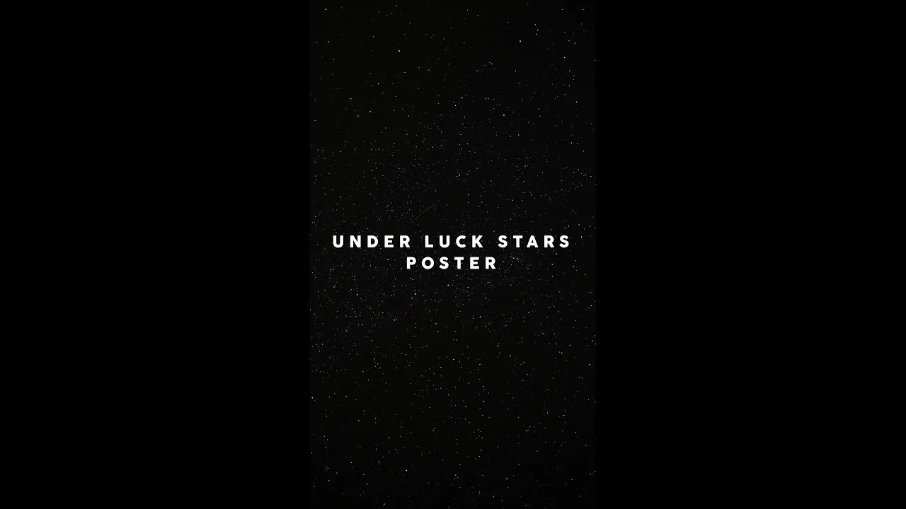 Unboxing Under Lucky Stars Poster | Order one! You won't regret it!!!