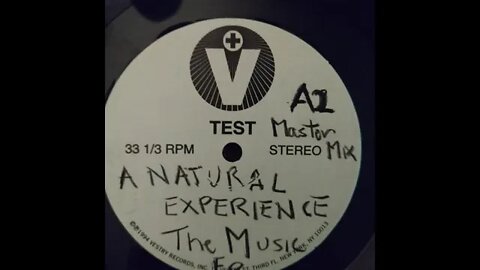 A NATURAL EXPERIENCE The Music 12'' A2 Master Mix