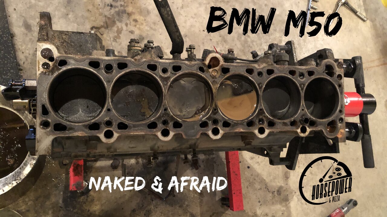 Disassembling My $350 BMW's Engine