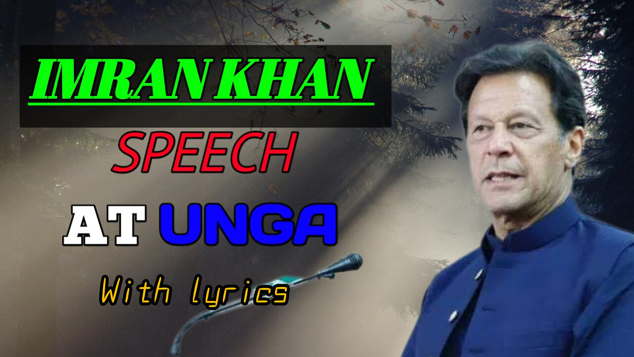 Imran Khan UNGA speech || Imran khan