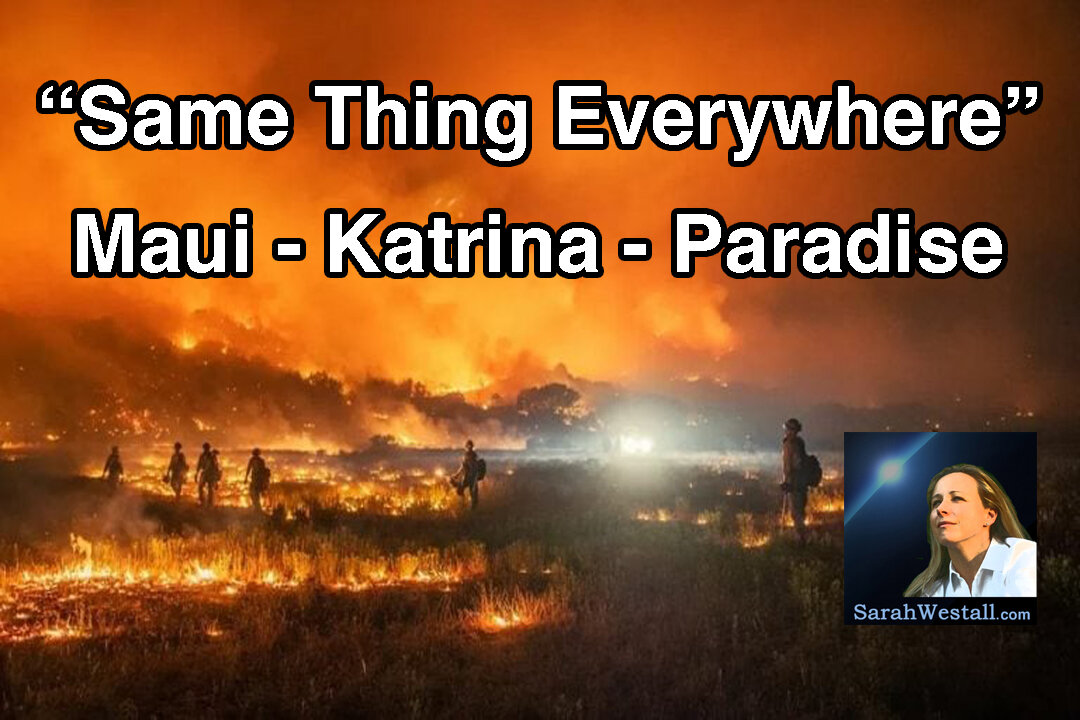 On the Ground: "Same Pattern Over and Over" - Maui, Katrina, Paradise, etc... w/ Reinette Senum (1of2)