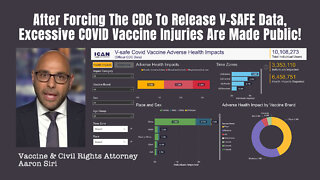 After Forcing The CDC To Release V-SAFE Data, Excessive COVID Vaccine Injuries Are Made Public!