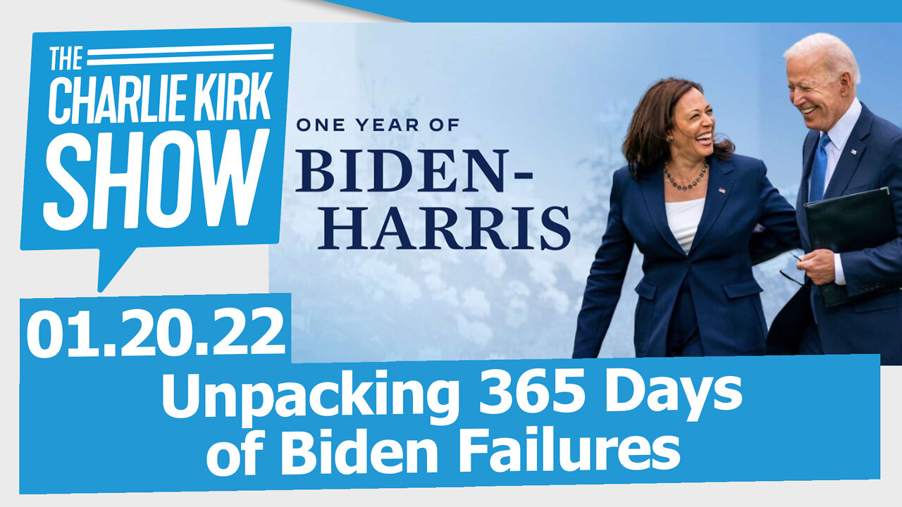 Unpacking 365 Days of Biden Failures with Senator Tom Cotton | The Charlie Kirk Show LIVE 01.20.22