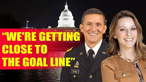 JULIE GREEN, GENERAL FLYNN AND CLAY CLARK💙"WE'RE GETTING CLOSE TO THE GOAL LINE"