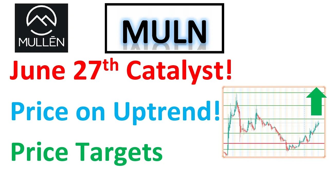 #MULN 🔥 June 27th Catalyst! Price on uptrend. What to expect?