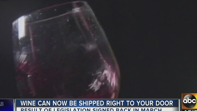 Winos in Arizona can now get bottles at their doorsteps