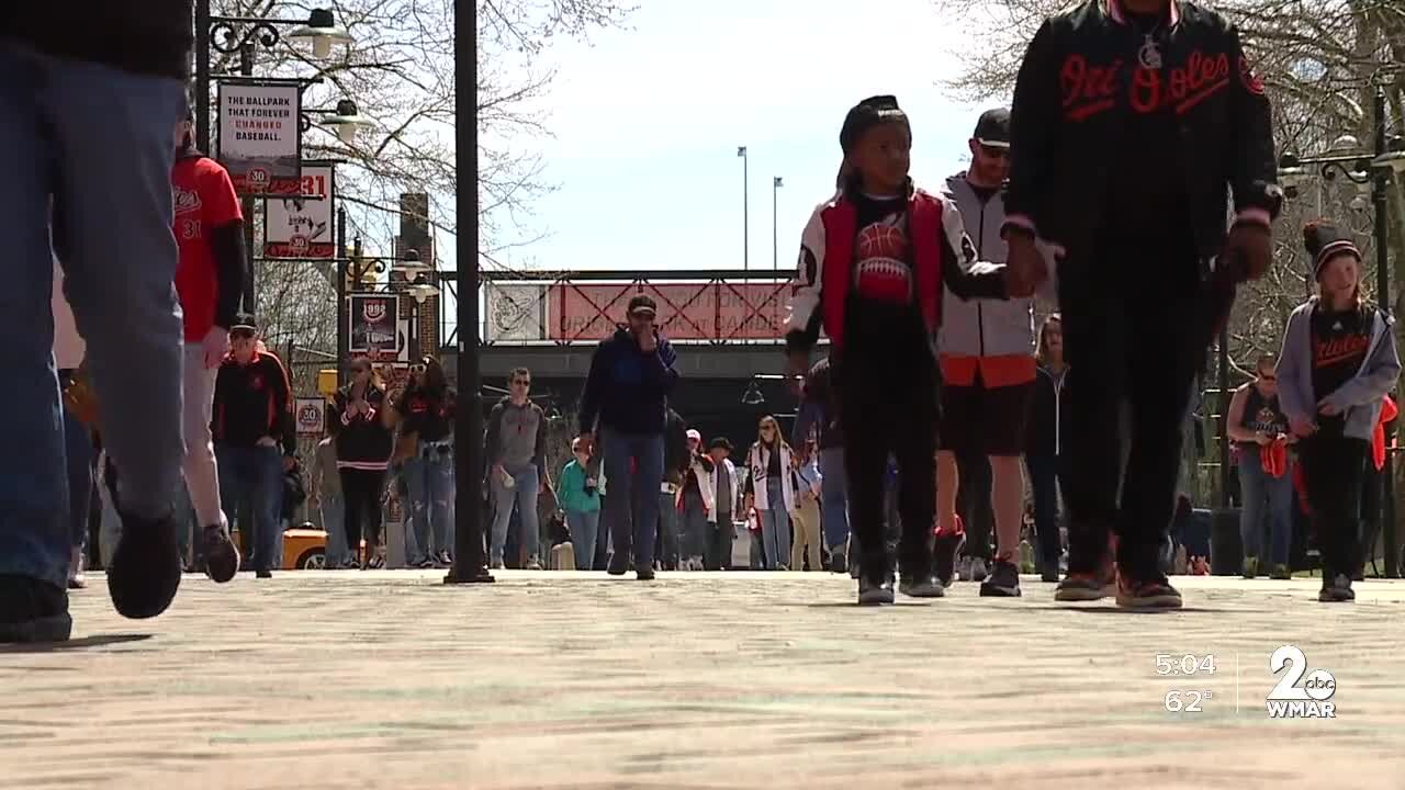 Touching moments for Orioles fans at home opener