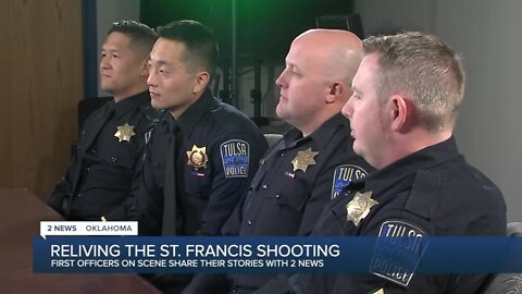 Part 1: Tulsa officers relive St. Francis shooting