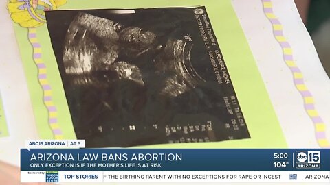 Arizonan's react to AG's announcement that 1901 abortion law will take place