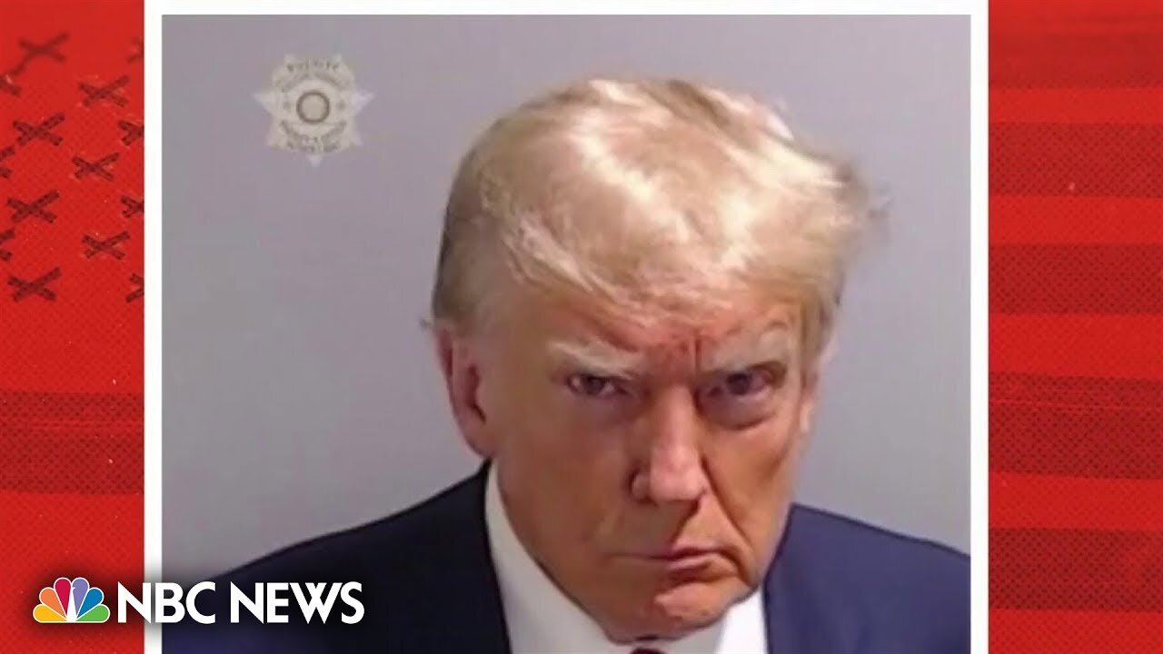 Mug shot of Donald Trump released by Fulton County sheriff's office