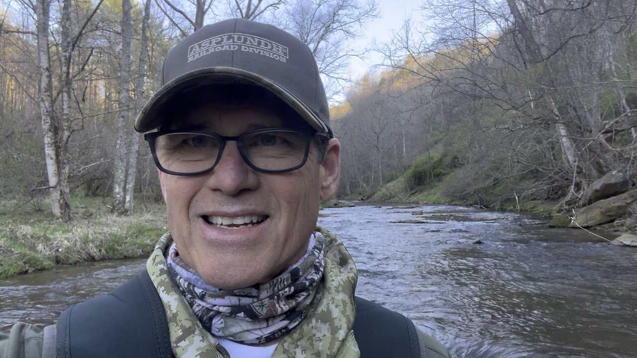 Fly fishing on Freedom Ranch Homestead