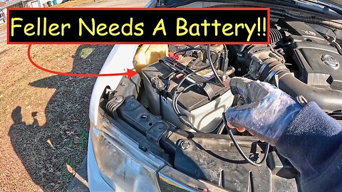 Testing & Replacing The Battery In My 2014 Nissan Frontier!! #nissanfrontier #batteryreplacement