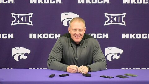 Kansas State Football | Chris Klieman Press Conference | November 26, 2019