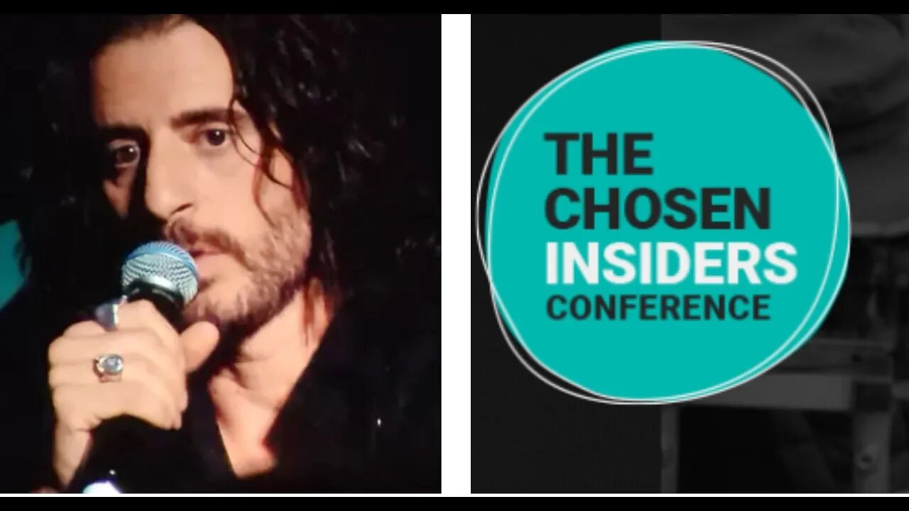 Jonathan Roumie at the Chosen insider Conference- hilarious and charming as usual- fresh video