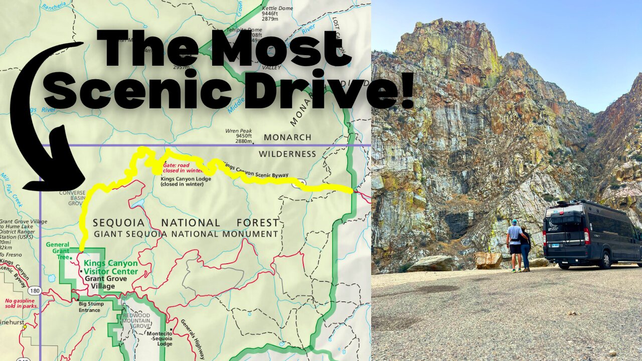 Most UNDERRATED Scenic Drive - Kings Canyon Scenic Byway & National Park